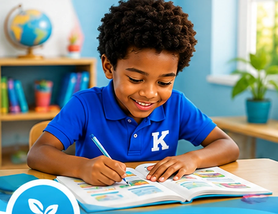 Young learner building strong foundations